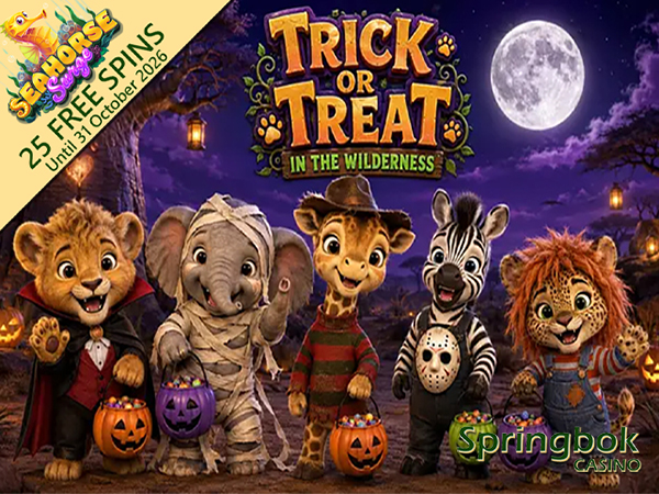 Springbok Casino Unleashes ‘Wild Little Monsters’ This Halloween – With 25 Free Spins as a Treat