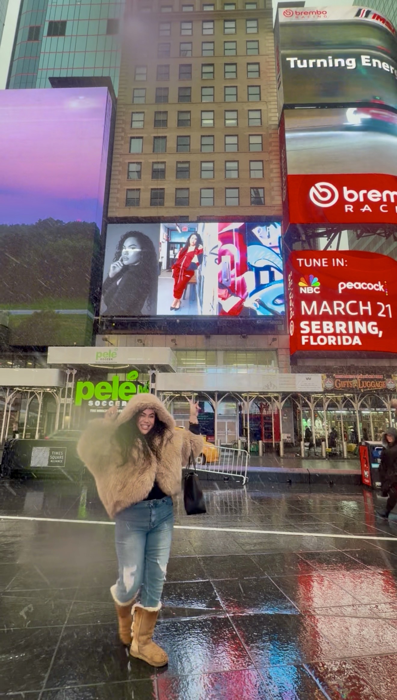 Temiah Grand Appears on Elite Gloss Magazine Cover and Times Square Billboard