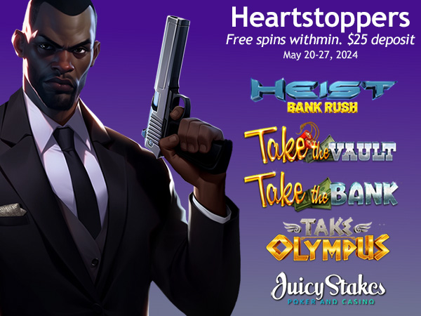 Unlock Free Spins on Four heart-pounding Betsoft Slots with Deposits Starting at $25 at Juicy Stakes Casino