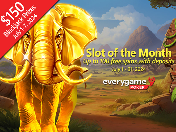 Everygame Poker Picks Brand-New Stampede Gold as July’s Slot of the Month, Giving up to 100 Free Spins with Deposits