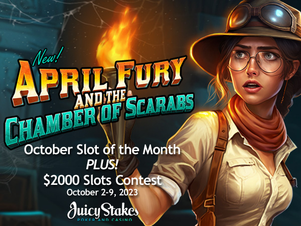 Juicy Stakes Casino Players Compete for $2000 in Slots Contest Prizes and Get up to 100 Free Spins on the Slot of the Month