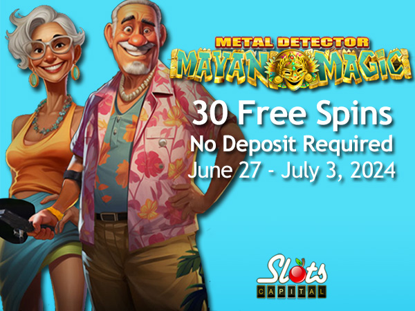 Slots Capital Casino Rewards 30 Free Spins to Explore the Ancient Mayan Ruins in ‘Metal Detector Mayan Magic’