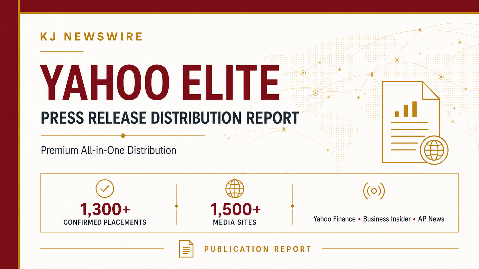 Yahoo Elite Sample Distribution Report Cover